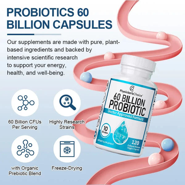 Physician's Choice - 60 Billion Probiotics Supplement (120 count)